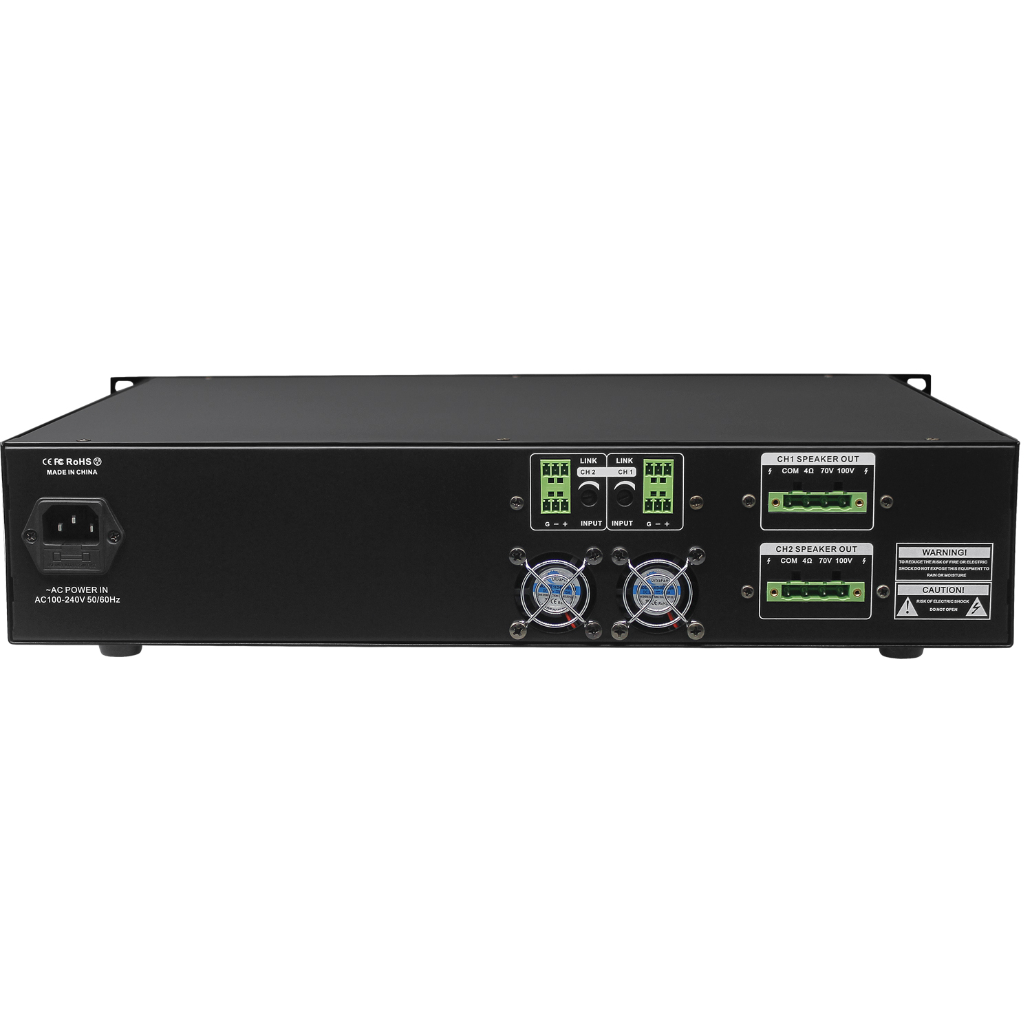 2通道純后級功放 OBT-7235