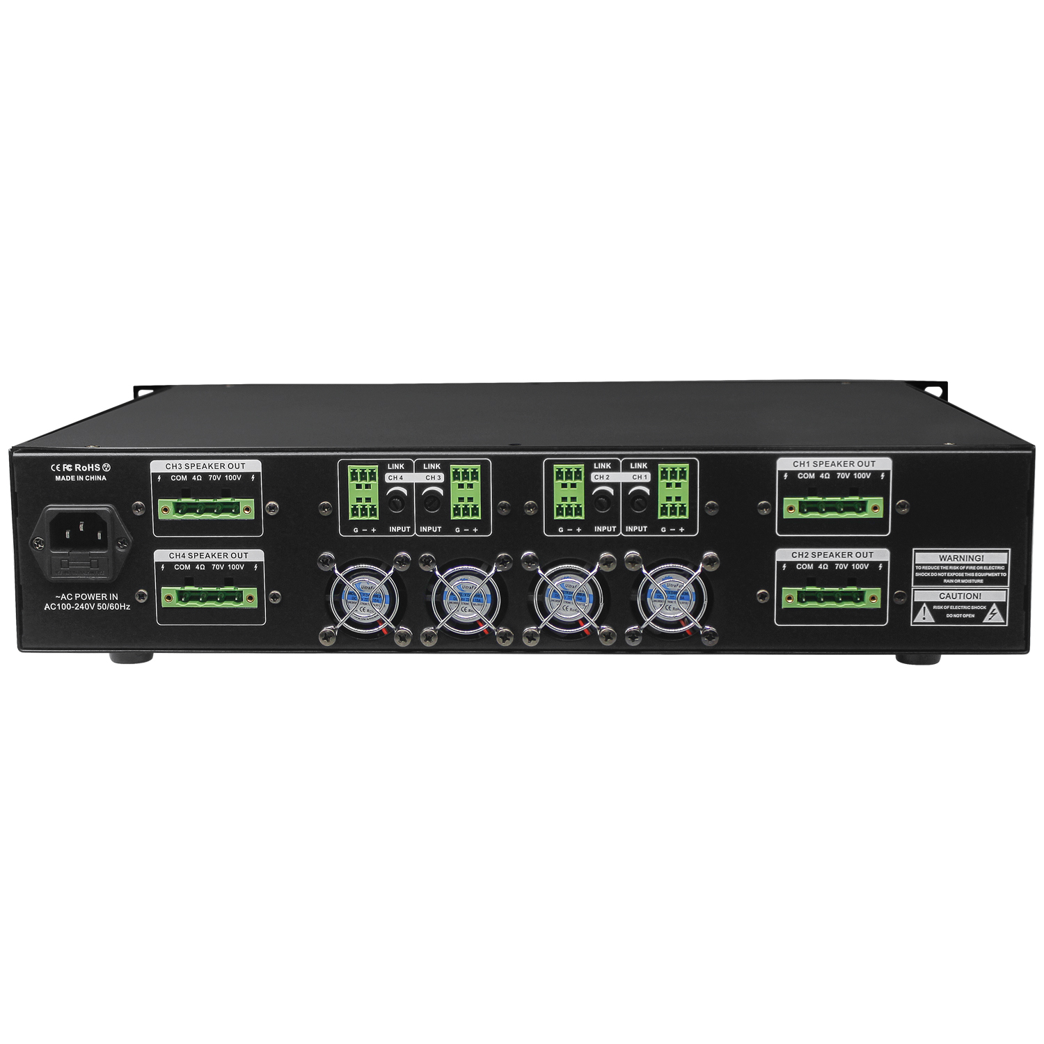 4通道純后級(jí)功放 OBT-7448